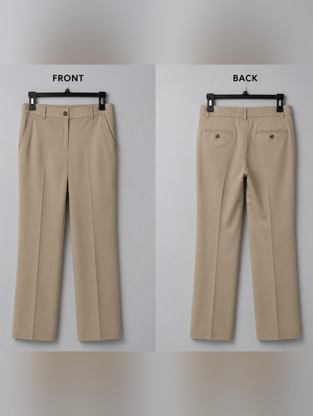 Talbots Windsor Women's Tan Chinos Casual Trousers Size 12